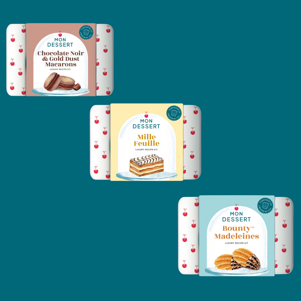 Baking Mix & Bakeware | Pack of 3 Foodie Gift Tins