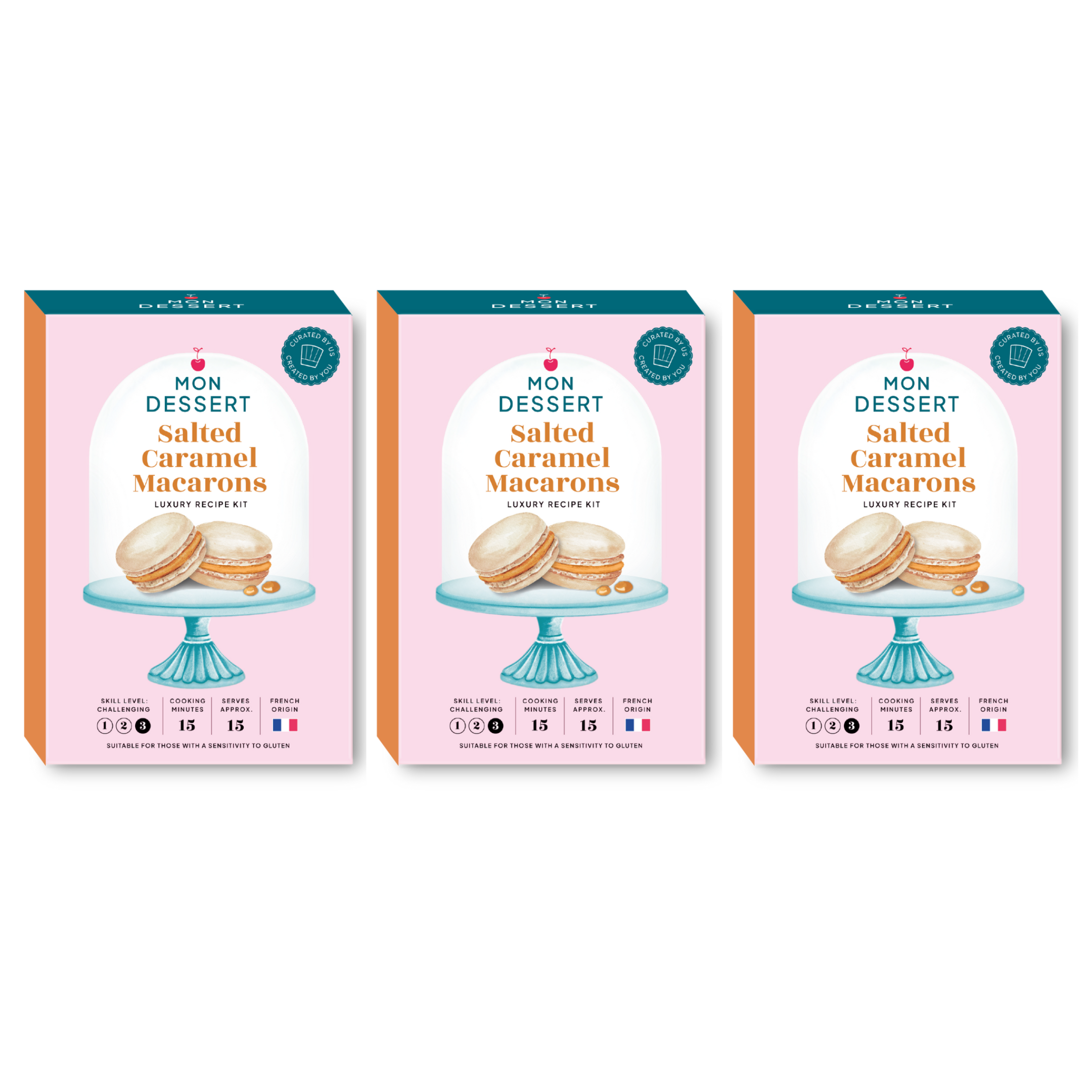 Baking Mix | Salted Caramel Macaron Recipe Making Kit | Foodie Gift